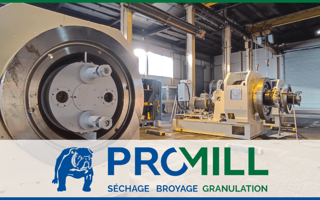 Pelleting equipment in production