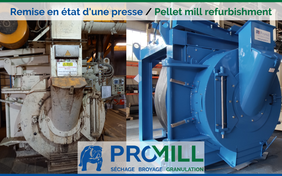 Remise en état d'une presse / Pellet mill refurbishment